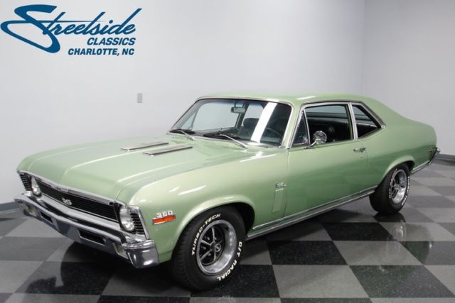 1970 Chevrolet Nova SS Tribute 92398 Miles Green Mist Coupe 307 V8 3 Speed Autom 1970 Chevrolet Nova SS Tribute