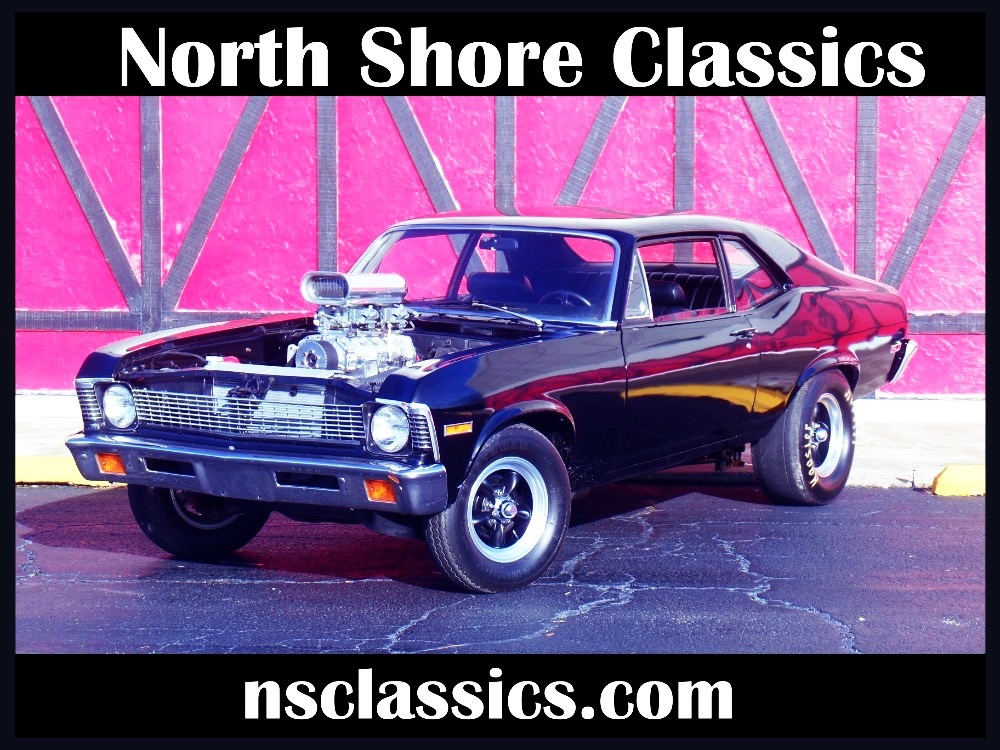 1970 Chevrolet Nova SUPERCHARGED 355-BLACK ON BLACK BEAST!-68 69 71 72 camaro 1970 Chevrolet Nova SUPERCHARGED 355-BLACK ON BLACK BEAST!- SEE VIDEO