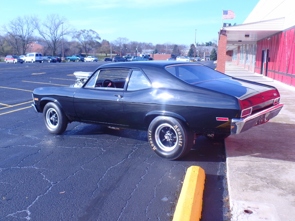 1970 Chevrolet Nova SUPERCHARGED 355-BLACK ON BLACK BEAST!- SEE VIDEO - photo 4