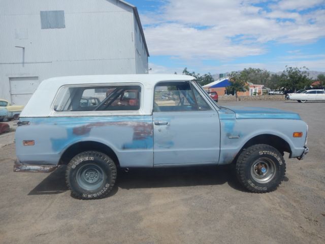 1970 CHEVY BLAZER K5 NEW MEXICO BARN FIND 1971 1972 PROJECT CAR 4X4 C10 1970 Chevrolet Blazer K5