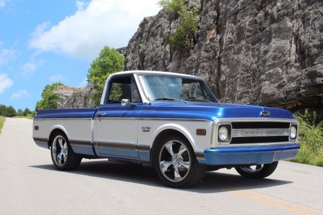 1970 Chevy C-10 Short Bed Fleetside Custom,350,Auto,PS,PDB, Lowered, Rat Rod! 1970 Chevrolet C-10