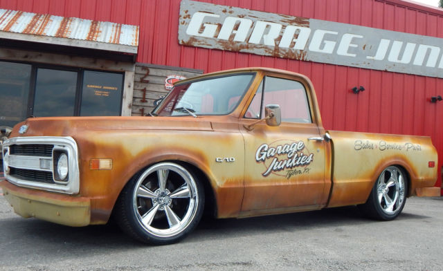 1970 CHEVY C10 -ONE OWNER SHORT BED PATINA SHOP TRUCK CUSTOM RATROD PICKUP 1970 Chevrolet C-10 C10