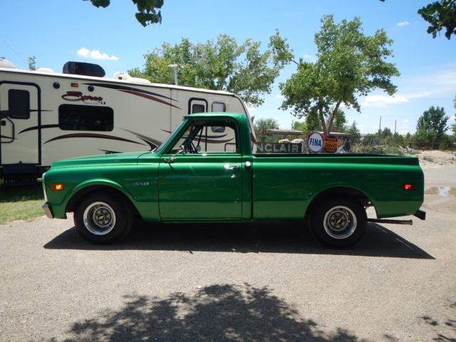 1970 CHEVY C10 SHORT FLEETSIDE BED WEST TEXAS TRUCK 1969 1971 6CYL A/C 1970 Chevrolet C-10
