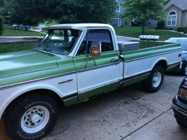 1970 Chevy C20 PU camper speical factoy tilt, tach, A/C 4spd hot rod c10 67-72 1970 Chevrolet C-10