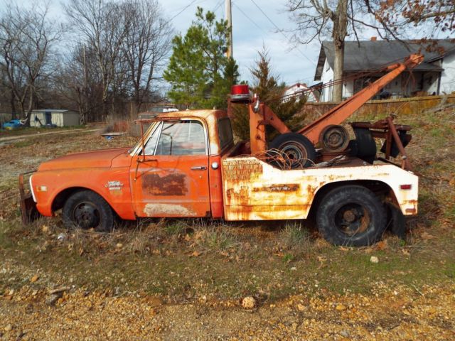 1970 CHEVY C30 WRECKER HOLMES 440 BED 350 4 SPEED RAT ROD 1970 Chevrolet Other
