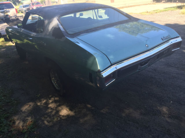1970 Chevrolet Chevelle 1970 CHEVELLE NR ROLLER PROJECT 12 BOLT DISC - photo 5