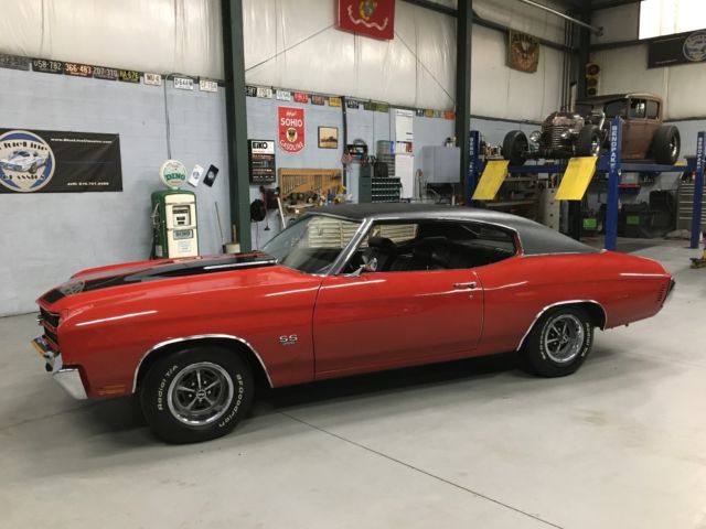 1970 Chevy Chevelle SS 396 4Spd * Matching #'s! Build Sheet! * 60K Actual Miles 1970 Chevrolet Chevelle SS