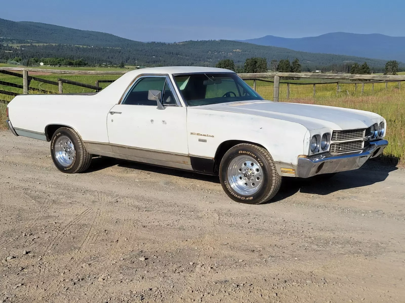 1970 Chevy El Camino: Original paint, A/C, great car for SS Chevelle clone 1970 Chevrolet El Camino