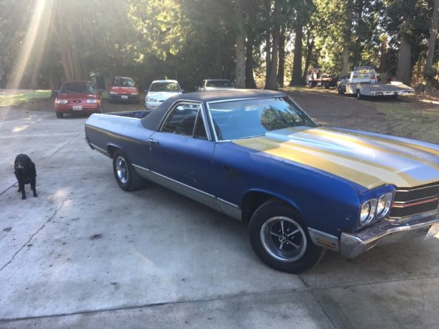 1970 Chevy El Camino /running driving project 1970 Chevrolet El Camino