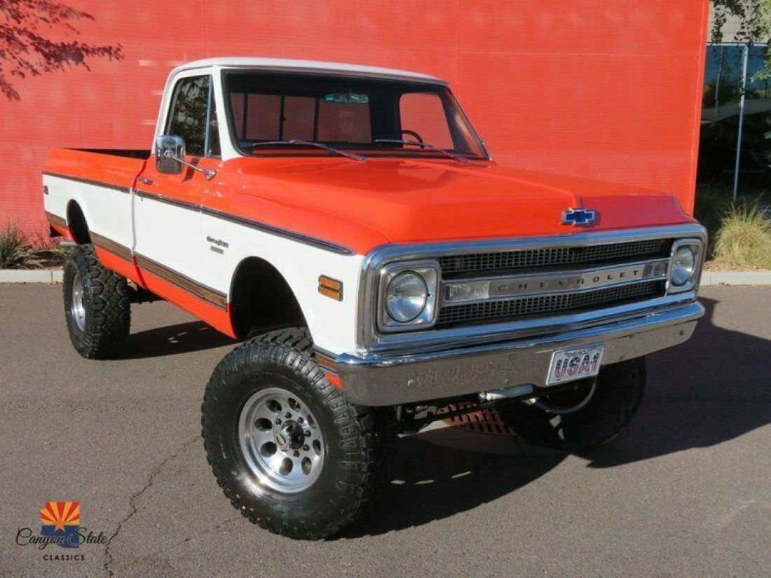 1970 Chevy K20 RestoMod Pickup, 2003 LQ4 6.0L V8, 5spd Manual, Dana, Vintage A/C 1970 Chevrolet K-20