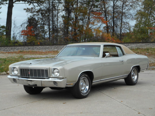 1970 Chevy Monte Carlo - Bucket Seats and Console - Air - 350 V8 - Beautiful! 1970 Chevrolet Monte Carlo NO RESERVE AUCTION - LAST HIGHEST BIDDER WINS CAR!