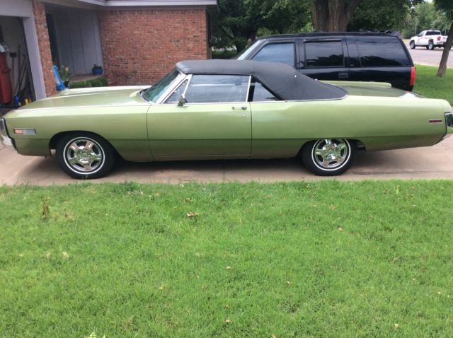 1970 CHRYSLER 300 CONVERTIBLE 1000 MADE FLOOR SHIFT NO RESERVE!!! 1970 Chrysler 300 Series