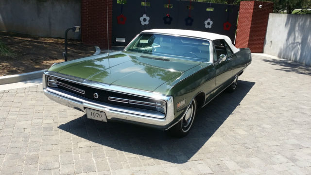 1970 Chrysler 300 Convertible 1of 1077, Rare Collector Survivor ! 1970 Chrysler 300 Series