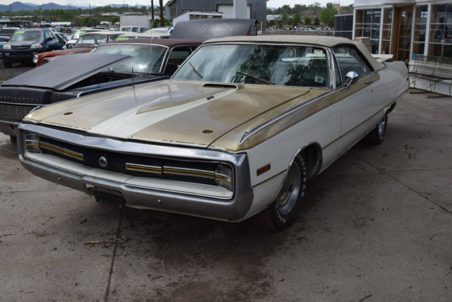 1970 Chrysler 300 Convertible Hurst package upgrade 1970 Chrysler 300 Series