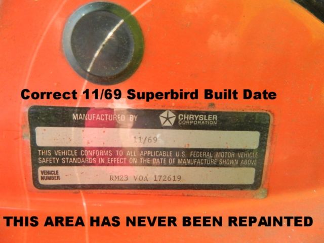 1970 Chrysler Other NASCAR SUPERBIRD WING CAR - photo 5