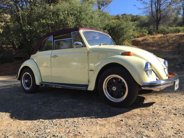 1970 Classic Bug Convertible Yukon Yellow 1970 Volkswagen Beetle - Classic Convertible