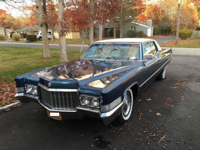 1970 Classic Cadillac Coupe Deville 1970 Cadillac DeVille Coupe De Ville