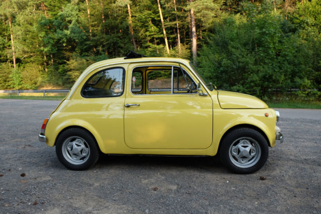 1970 Classic Fiat 500F Small Car 1970 Fiat 500