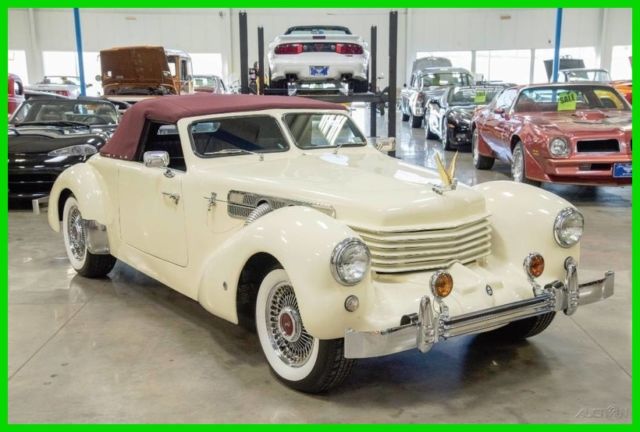 1970 Cord 812 Sportsman 37 Replica Samco Warrior 302 V8 Automatic Convertible 70 1970 Cord Warrior 812 Sportsman Replica