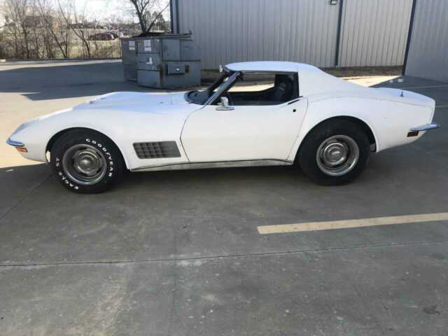 1970 Corvette #'s match 454 Laguna Gray over Black Pop Out Rear Window Posi & AC 1970 Chevrolet Corvette