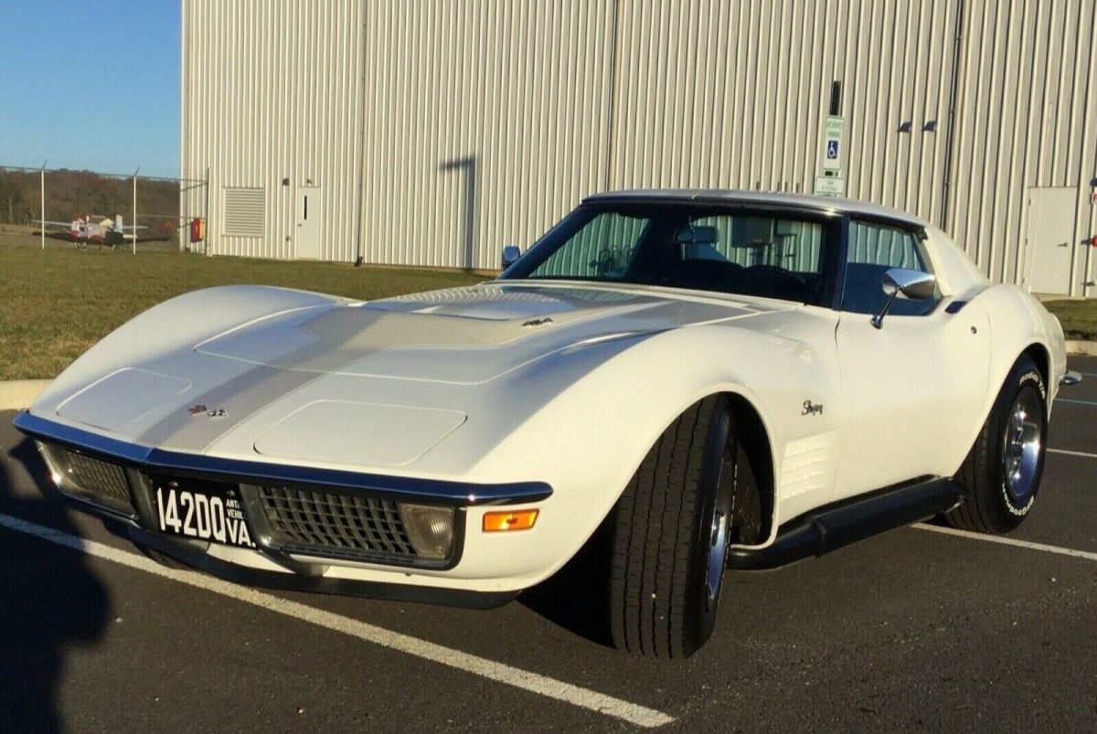 1970 Corvette 454 390 HP LS5 1970 Chevrolet Corvette Deluxe black leather