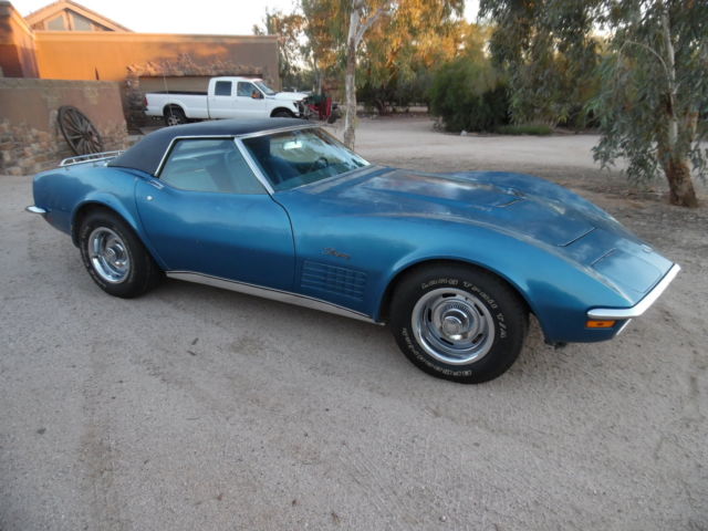 1970 Chevrolet Corvette Conv Extremely Rare 454/390hp 4spd Factory AC - photo 2