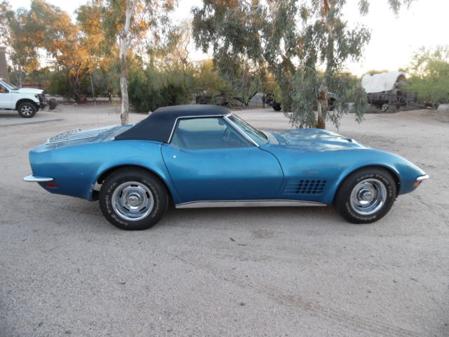 1970 Chevrolet Corvette Conv Extremely Rare 454/390hp 4spd Factory AC - photo 4