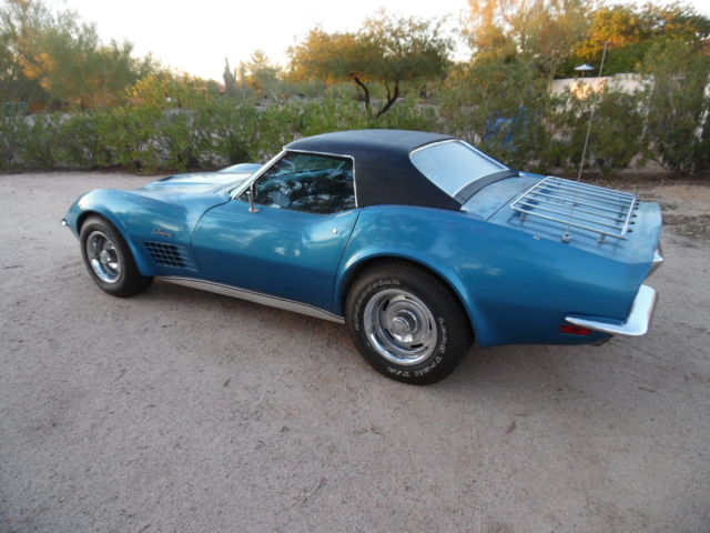 1970 Chevrolet Corvette Conv Extremely Rare 454/390hp 4spd Factory AC - photo 5