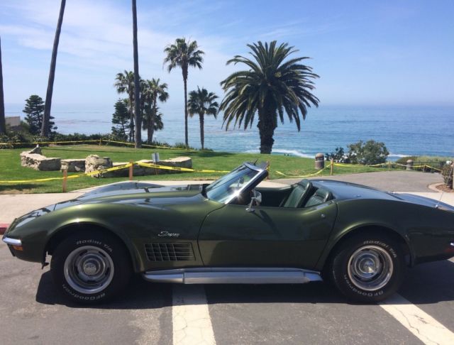 1970 Corvette Convertible 4 speed, factory side pipe, BEST YEAR for C3 STUNNING! 1970 Chevrolet Corvette