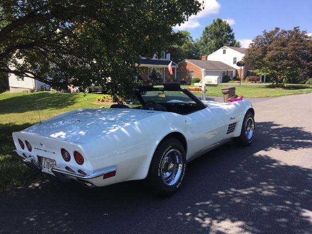 1970 Corvette Convertible Body On Restored L46 M20 PS,PB,PW, TT, AM/FM Stereo 1970 Chevrolet Corvette