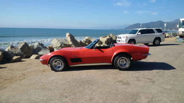 1970 Corvette Convertible Number Matching 454 Big Block 1970 Chevrolet Corvette