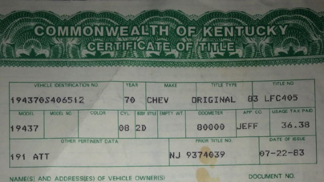 1970 Chevrolet Corvette - photo 5