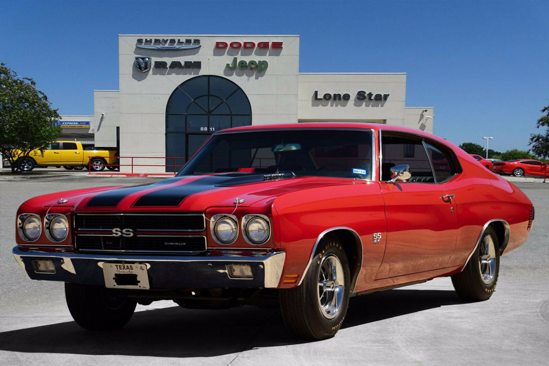 1970 Coupe-Chevrolet Chevelle (Restored) 4 Speed Manual 1970 Chevrolet Chevelle