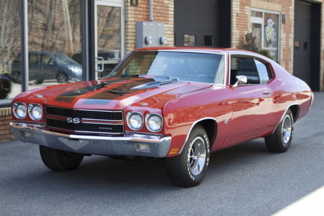 1970 Cranberry Red SS 396, with 4 Speed!Matching Numbers 1970 Chevrolet Chevelle SS 396