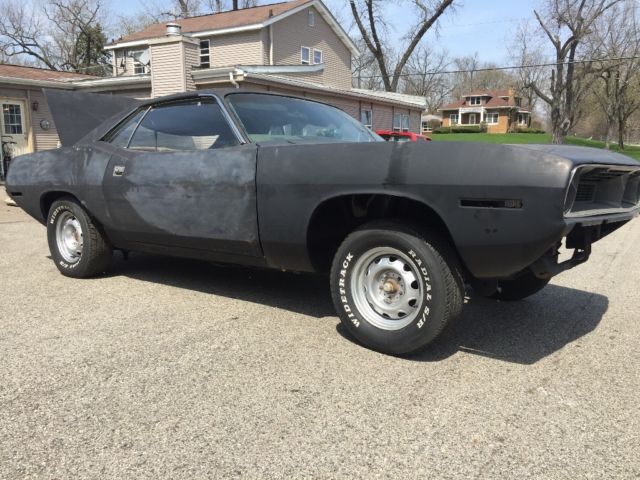 1970 Cuda 440 Six Pac 6 pack 4 Speed SUBLIME Green White int V Code RARE FIND 1970 Plymouth Barracuda CUDA