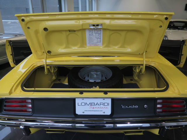 1970 Plymouth Barracuda CUDA 440 SIX PACK V CODE - photo 10