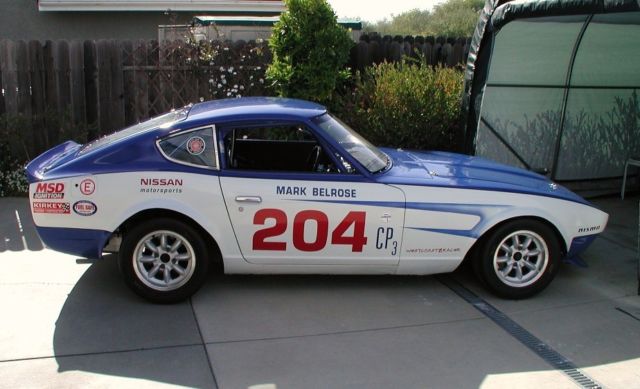1970 Datsun 240Z Original Race Car, including Featherlite trailer 1970 Datsun Z-Series