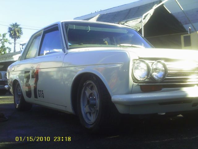 1970 Datsun 510 two door streetcar Track car older build barn find 1970 Datsun 510