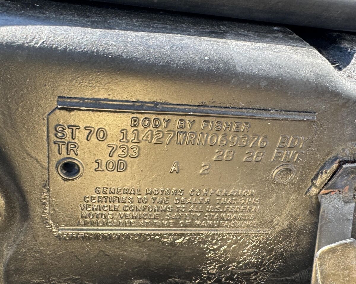 1970 CHEVROLET SS L78 NOVA SS L78 396/375HP 4SPD 12 BOLT PDB TACH - photo 6