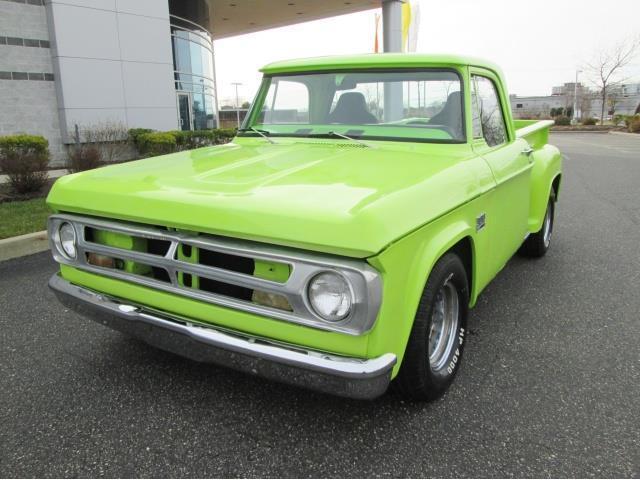 1970 Dodge 100 Custom Pick Up 440 Big Block Lime Green Paint 1 of a Kind Truck 1970 Dodge Other Pickups