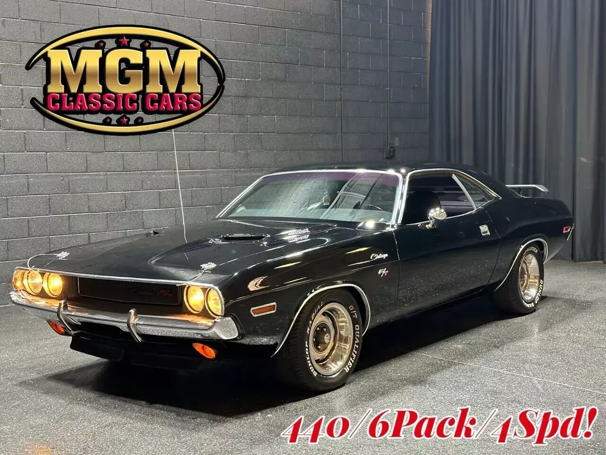 1970 Dodge Challenger 440cid PISTOL GRIP 6 PACK!
