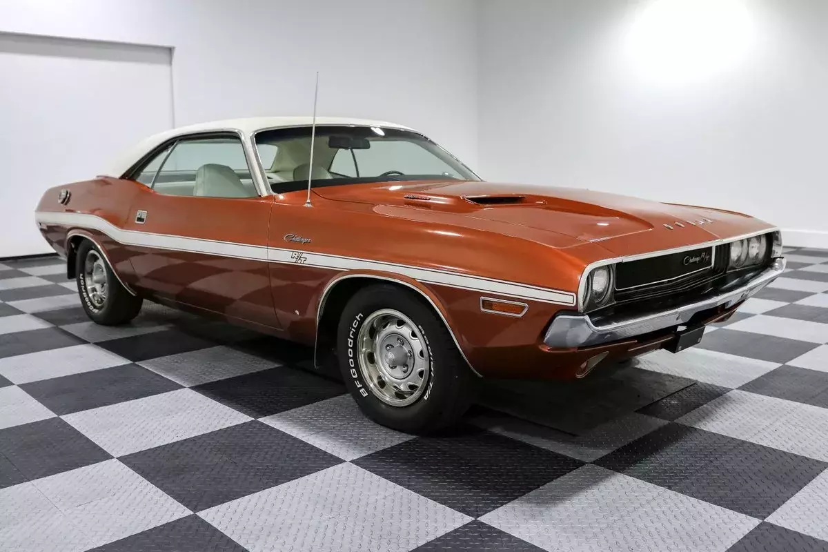 1970 Dodge Challenger 69806 Miles Dark Burnt Orange Coupe 440 Magnum V8 727 Aut 1970 Dodge Challenger
