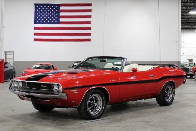 1970 Dodge Challenger Convertible 37862 Miles Red Convertible 440ci V8 Automati 1970 Dodge Challenger Convertible --
