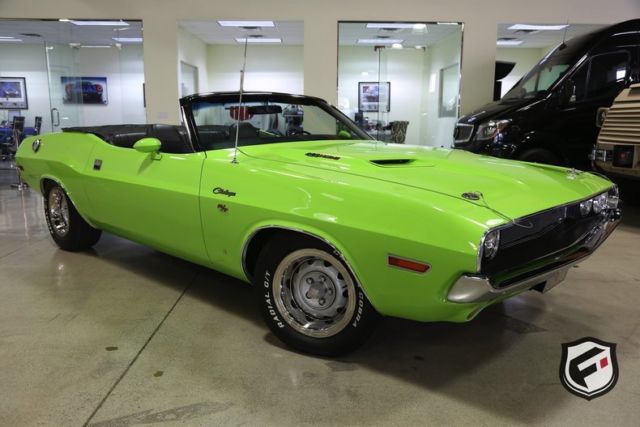 1970 Dodge Challenger Convertible, HEMI Powered, Fresh Nut and Bolt Restoration 1970 Dodge Challenger