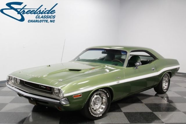 1970 Dodge Challenger R/T 31701 Miles Light Green Metallic Hardtop 440 Magnum V8 1970 Dodge Challenger R/T