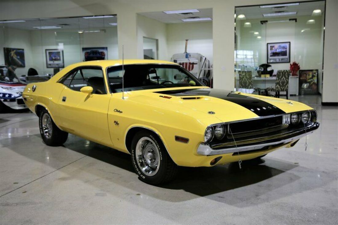 1970 Dodge Challenger RT 440 Six Pack 17673 Miles Yellow Coupe 440 Six Pack 727 1970 Dodge Challenger RT 440 Six Pack