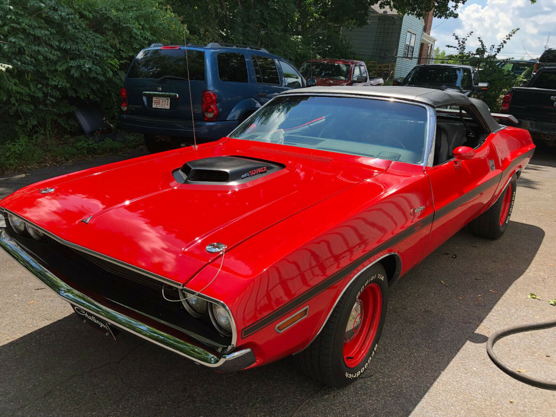 1970 Dodge Challenger R/T 440 Six Pack Shaker Hood Modified Convertible 1970 Dodge Challenger