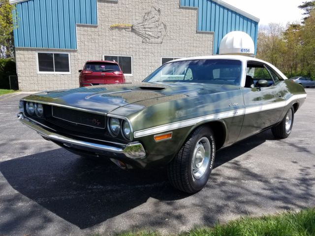 1970 Dodge Challenger R/T A/C Rallye dash, Numbers Matching, 2 Build Sheets!! 1970 Dodge Challenger R/T Hardtop 2-Door