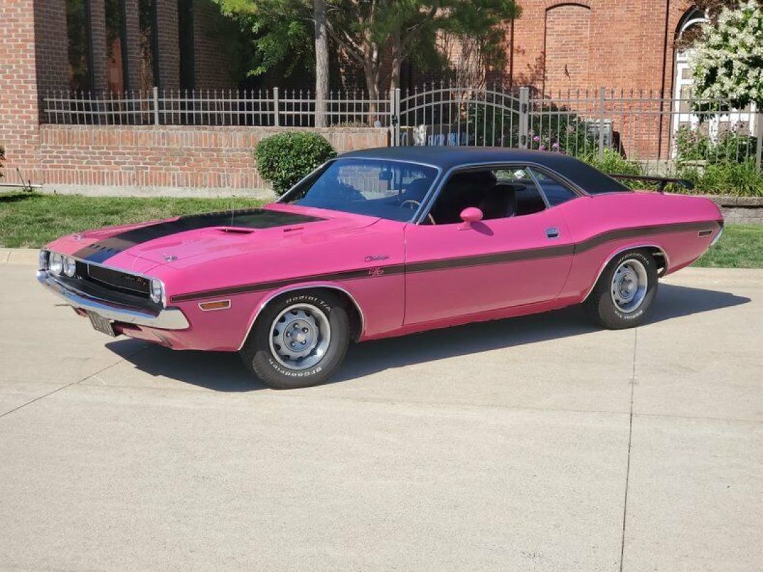 1970 Dodge Challenger R/T Panther Pink Coupe 383 V8 3 Speed Automatic 1970 Dodge Challenger