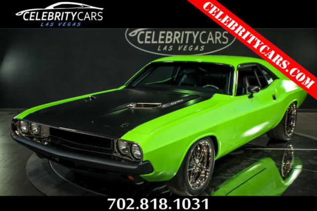 1970 Dodge Challenger Sublime Green Wrap 1000HP Supercharged 472 Hemi 1970 Dodge Challenger 1000HP Supercharged 472 Hemi